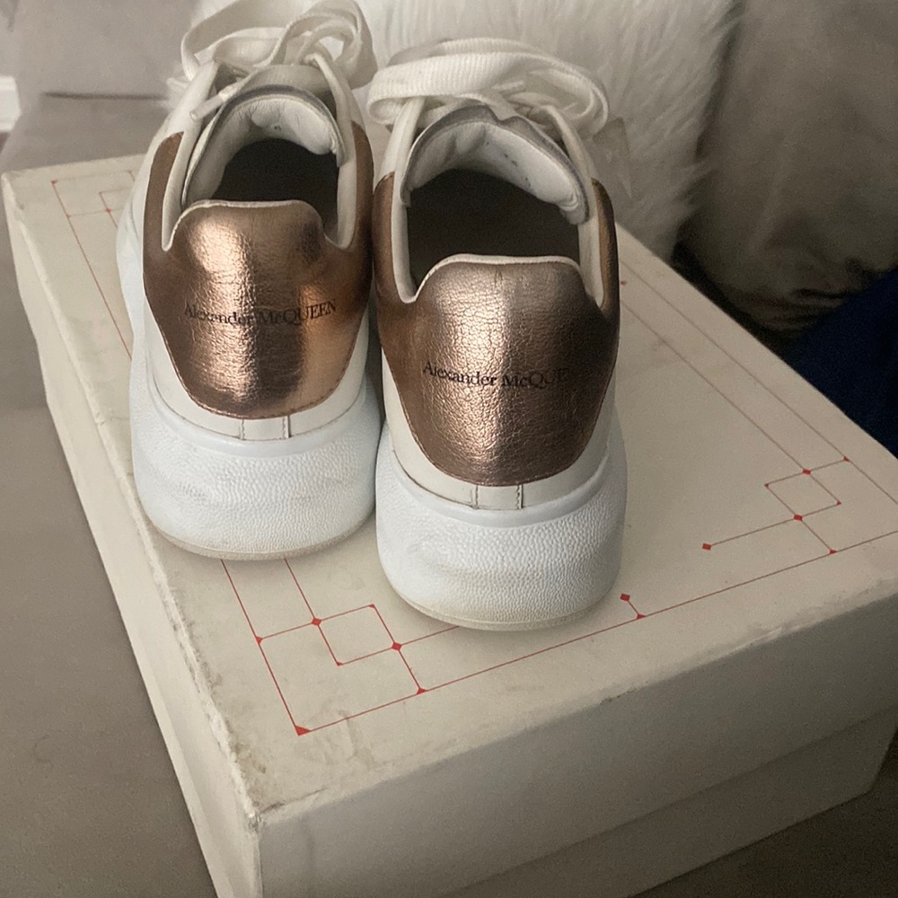 Rose Gold Alexander McQueens size 36